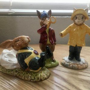 Miscellaneous Bunnykins Set 2 (including Freefall) - Royal Doulton